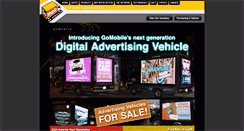 Desktop Screenshot of gomobileadvehicles.com
