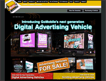 Tablet Screenshot of gomobileadvehicles.com